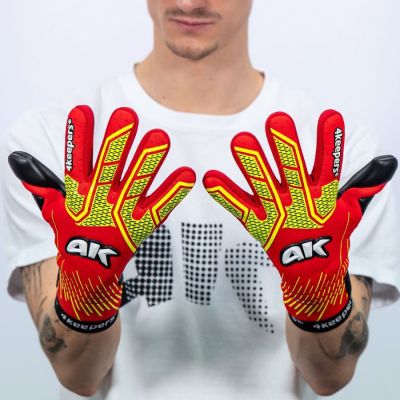 4. 4keepers Neo Elegant Neo Lava NC Jr S982843 Goalkeeper Gloves