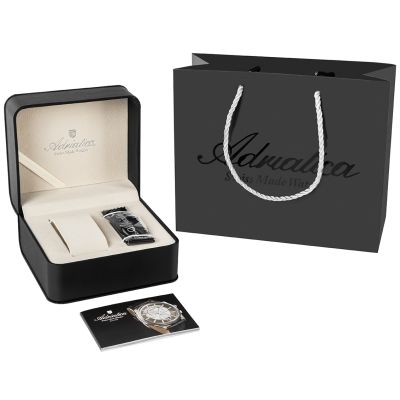 8. ADRIATICA Classic Chrono A8261.5224CH Men's Watch + BOX