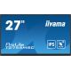 11. iiyama ProLite T2755MSC-B1 computer monitor 68.6 cm (27") 1920 x 1080 px Full HD LED Touchscreen Blade Black