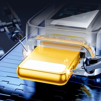 4. Joyroom A4 USB-C / Lightning Cable 20W 1.2m with display - black