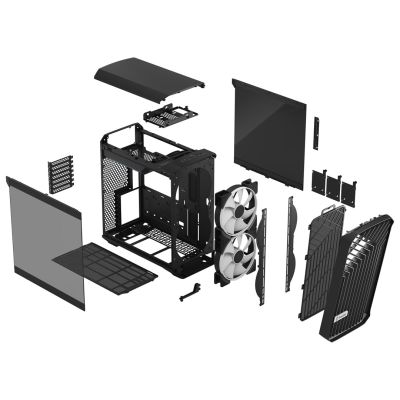 13. Fractal Design Torrent Compact Tower Black