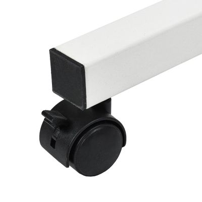11. MACLEAN MOBILE DESK/LAPTOP STAND, WHITE, HEIGHT ADJUSTMENT 59-89CM, MAX. 30KG MC-121 W