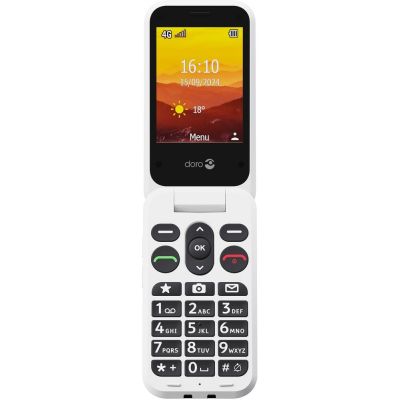 Doro Leva L30 7.11 cm (2.8") 142.7 g Black, White Functional phone