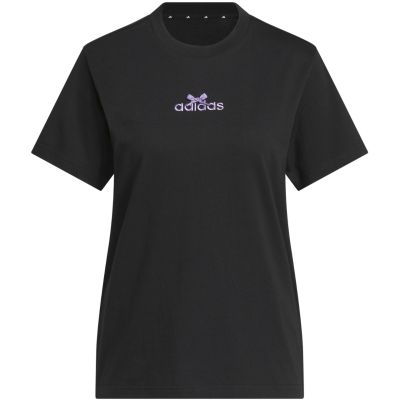 2. adidas Bow on Linear Logo Graphic Women's T-Shirt Black KB2400