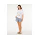 4. RIP CURL Women's Poolside Heritage Tee White