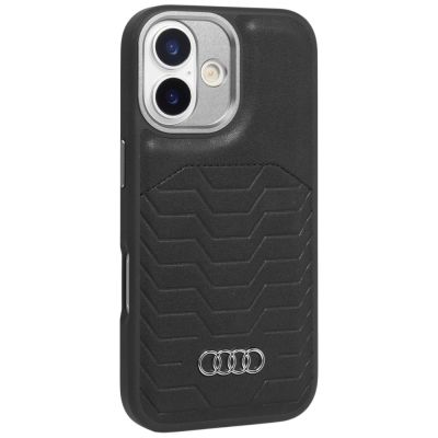 2. Audi GT Synthetic Leather MagSafe case for iPhone 17 - black