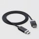 2. ALOGIC FUDPHD2-SGR 2m DisplayPort HDMI Cable Adapter Black, Gray