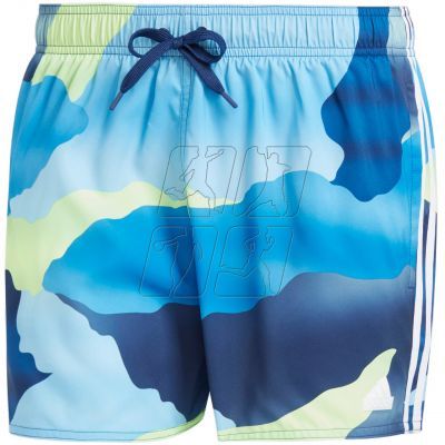 2. Adidas City Escape Camo 3-Stripes Cix swimming shorts IS1672