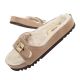11. Scholl Iconic MEG Taupe W F303171062 Flip-Flops
