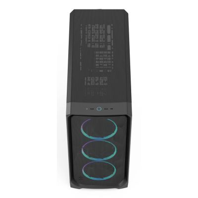 6. Fractal Design Meshify 3 XL Case 2A07-06K Black