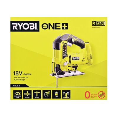 15. 18V Jigsaw 2x Blades, Without Battery and Charger R18JS-0 RYOBI