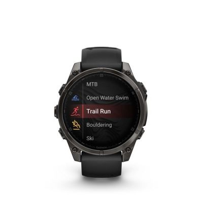 3. Garmin Fenix 8 AMOLED Black Watch