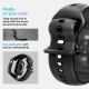 15. Spigen Liquid Air Pro Strap for Apple Watch 46mm - Matte Black