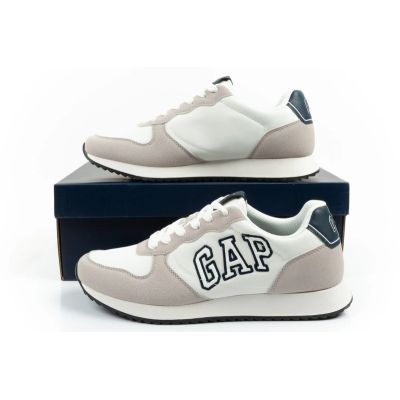 10. Gap men's sports shoes Nashville Arch Logo sneakers white fashion