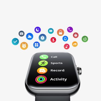 15. Joyroom Fit-Life JR-FT5 Plus Smartwatch with Call Answering Function - Black