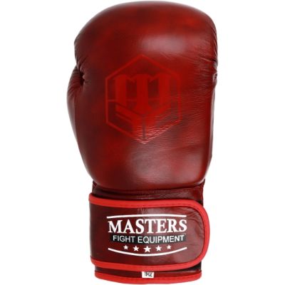2. MASTERS BURGUNDY RUBY RBT-BR-LX 10 oz Boxing Gloves