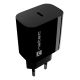 8. NATEC RIBERA 1X USB-C 20W BLACK WALL CHARGER