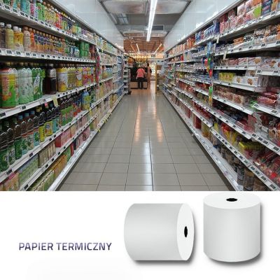 6. QOLTEC THERMAL ROLL 80X80 | 55G/M2 | 10PCS | BPA FREE