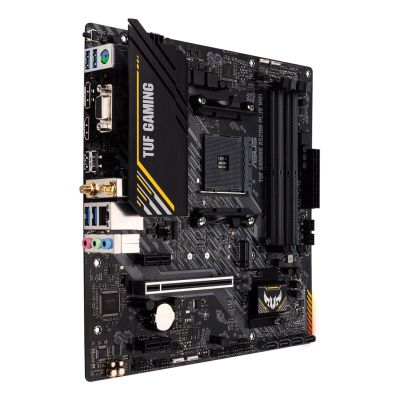 3. ASUS TUF GAMING A520M-PLUS WIFI AMD A520 Socket AM4 micro ATX