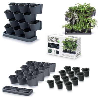 33. VERTICAL GARDEN FLOWER BED STANDING ANTHRACITE