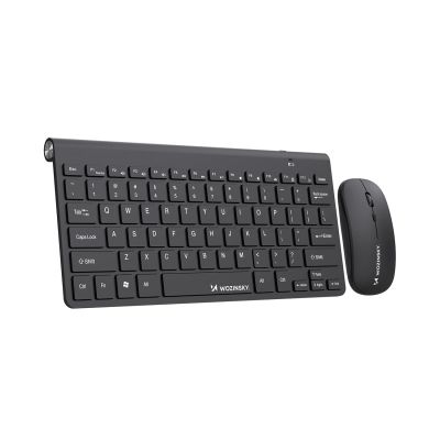 5. Wozinsky Wireless Keyboard + Compact Mouse Set - Black