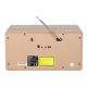 4. Denver MDA-525LW Personal CD Player Wood