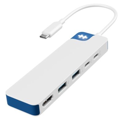 HYPER HD4101BUGL USB Type-C Docking Station Blue, White