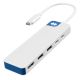 HYPER HD4101BUGL USB Type-C Docking Station Blue, White