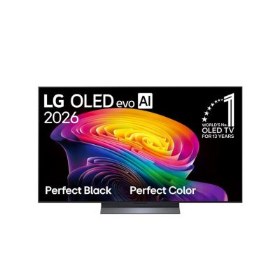 6. LG OLED 4K evo AI C6 TV | OLED55C61LA | 55 | Smart TV | webOS | UHD | Black