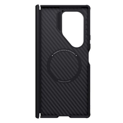 4. Nillkin Synthetic Fiber Pro Magnetic Case for Samsung Galaxy Z Fold 7 Compatible with MagSafe - Black