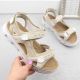 2. Comfortable Velcro sandals Rieker W RKR691 beige