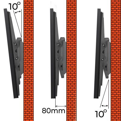 24. MACLEAN MOUNT FOR TV, MONITOR 120' 120KG MC-750N