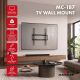 MACLEAN TV MOUNT / HANGER 32-75'' MACLEAN TV MOUNT / HANGER, MAX VESA 400X400, 32-75", UP TO 45KG, BLACK, TILT ADJUSTMENT