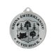 Metal Medal with Engraving on Laminate