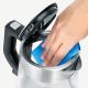 5. SEVERIN ELECTRIC KETTLE, GLASS AND STEEL, CAPACITY 1 L, CONCEALED HEATER, ANTI-SCALE FILTER, INDICATOR LIGHT, POWER 2200 W WK3468