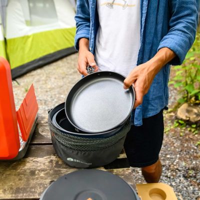 3. GSI Outdoors 44232 5 L Set, Black, Blue, Grey