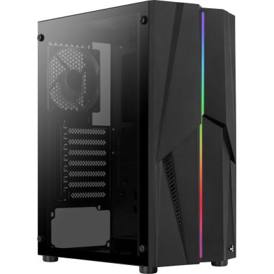 AEROCOOL PGS MECHA-G-BK-v1 RGB Case Black