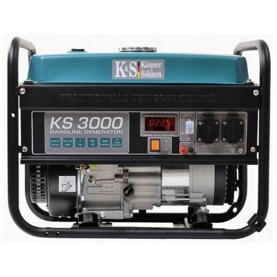 7. KÖNNER & SÖHNEN GASOLINE GENERATOR 2.6kW 230V KS 3000