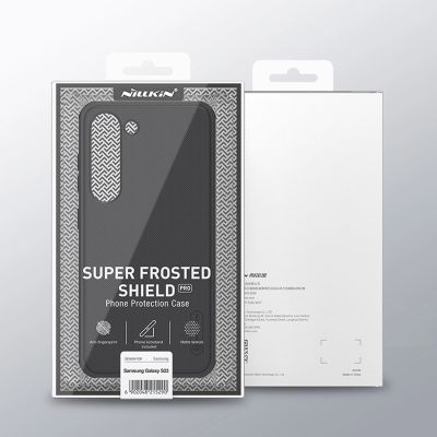 5. Nillkin Super Frosted Shield Pro case for Samsung Galaxy S23+ armored cover + phone stand red