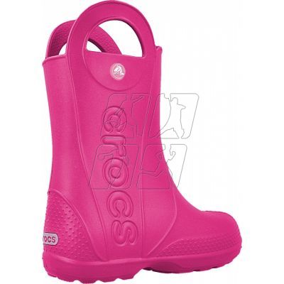 4. Wellingtons Crocs Handle It Kids 12803 pink