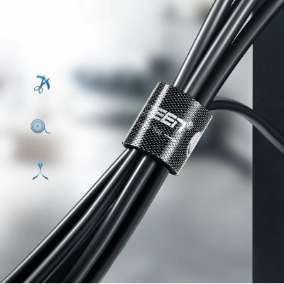 2. Ugreen Velcro Velcro cable organizer 5m black (40356)