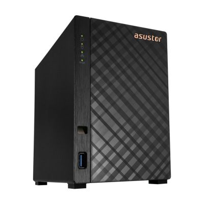 9. NAS Asustor AS1102TL; Tower; 2x (3.5" SATA HDD); Realtek RTD1619B ; 1GB DDR4, 1x 1GbE, 1x USB 3.2, 1x USB 2.0
