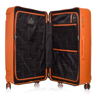 33. SwissBags Tourist Large Suitcase 77cm Orange