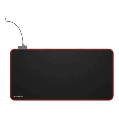 11. GENESIS Boron 500 XXL RGB Gaming Mousepad Black