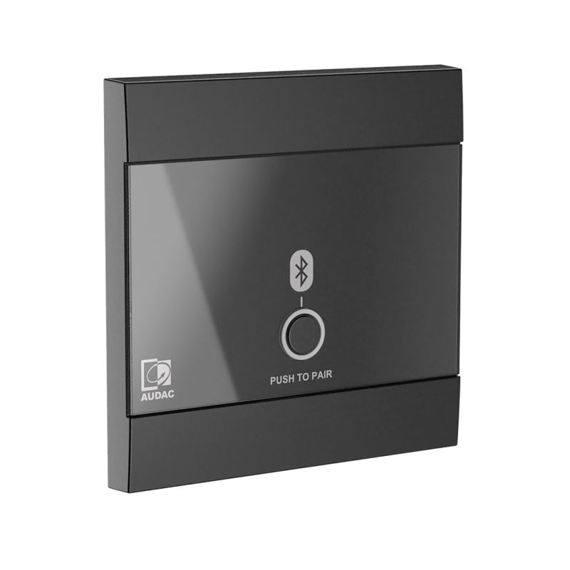 2. AUDAC WP220/B wall module, bluetooth black