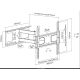 5. Equip 650315 TV mount 139.7 cm (55") Black