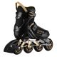 3. NILS Extreme NA22151 ARMOUR roller skates black and gold size 44
