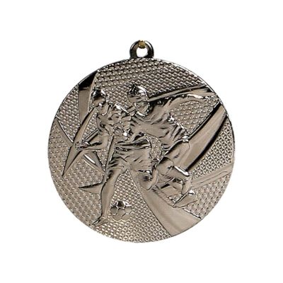 Silver Medal – Football – Steel Medal