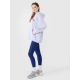 4. Women's oversize sweatshirt with hood, unzipped, 4F 4FWSS25TSWSF1578-34S