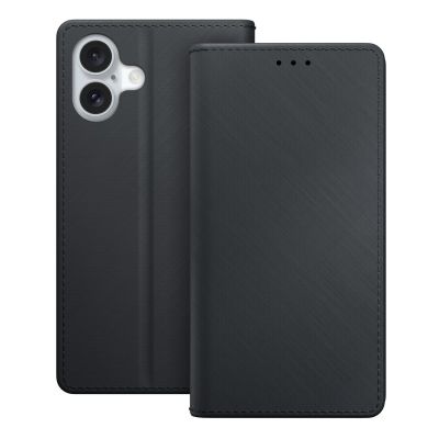 19. 3mk Wallet Case for iPhone 16 Plus - Black